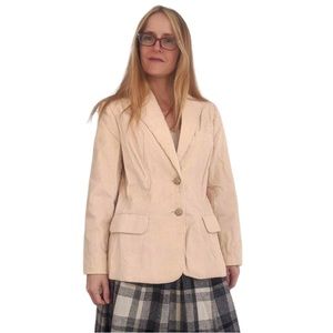 70s Vintage Corduroy Blazer Jacket Cotton 9 New Old Stock